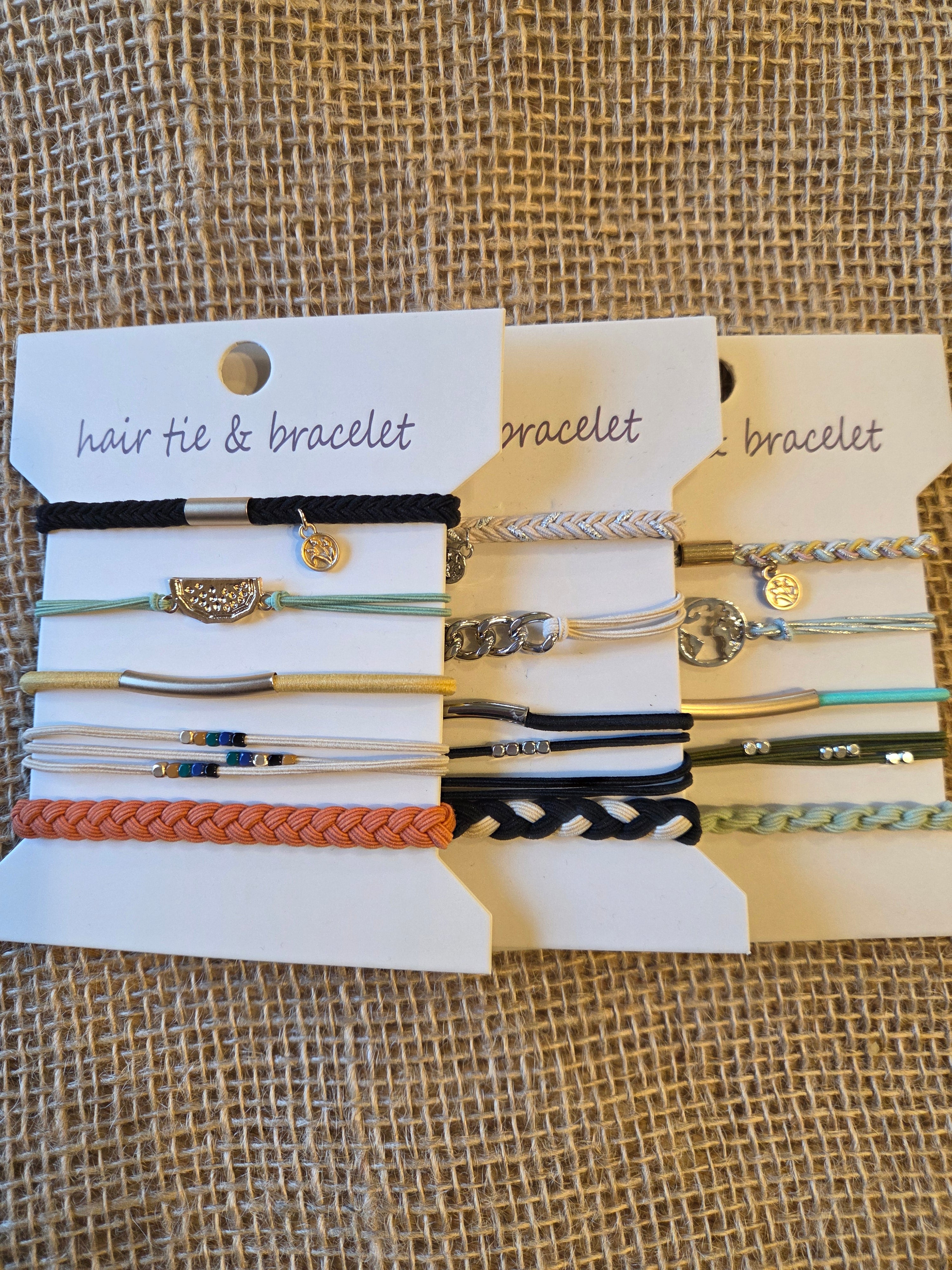 Hair Tie & Bracelet